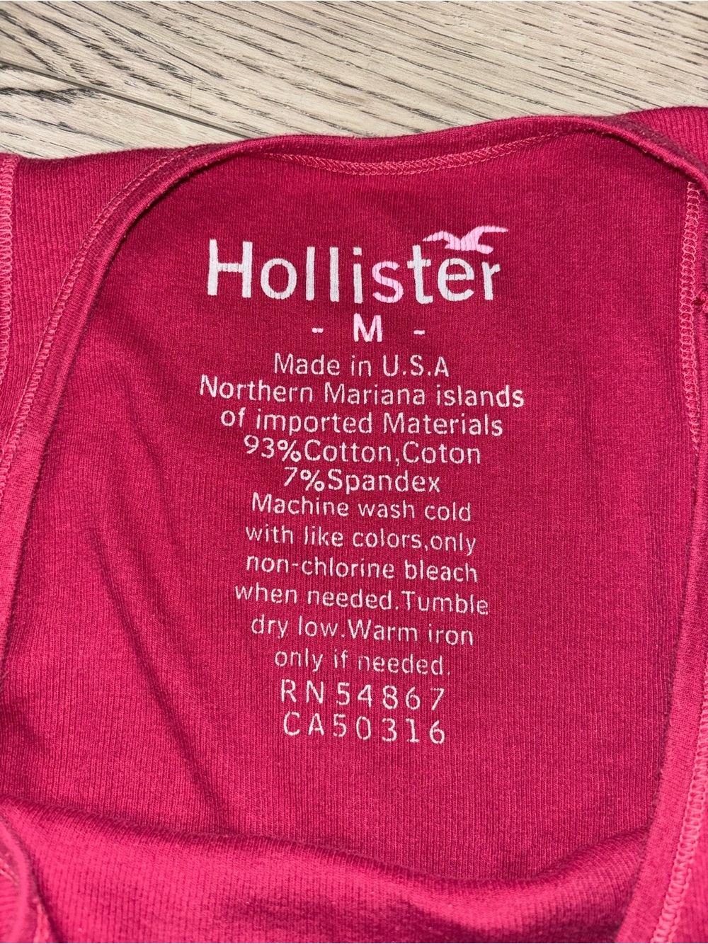 Y2K pink hollister tank top - Picture 3 of 4
